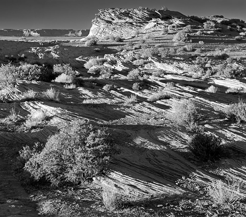 0287 - Sunset above Waterholes Canyon - USA - 1996 to 2004 - Utah, Nevada, New Mexico, Arizona & Colorado