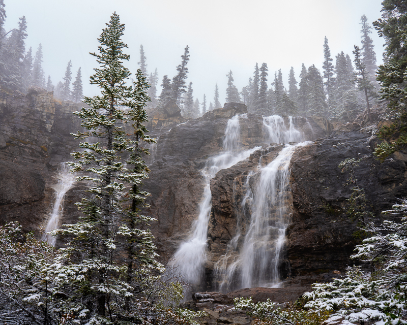 Tangle Creek Falls - Banff & Jasper NPs - September 2018