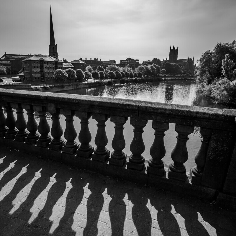 Worcester Cathedral - Droitwich & Worcester Canals & River Severn