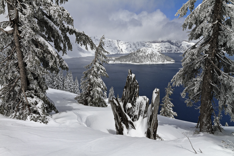 Wizard Island - Crater Lake - Colour - USA - 2014 - California, Oregon, Washington