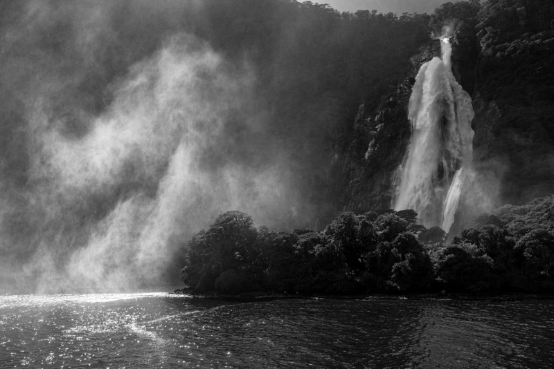 Falls Mist - Milford Sound - New Zealand’s South Island - 2018