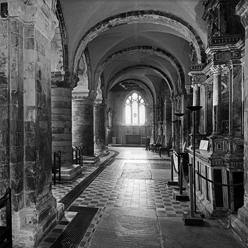 1392 - St Bartholemew the Great - Side Aisle 3 - Churches, Chapels, Abbeys, and Priories