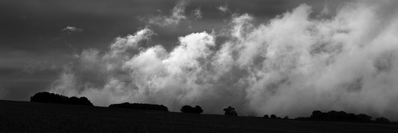 Day 44 - Illuminated Cloud - On Bredon Hill - 2016