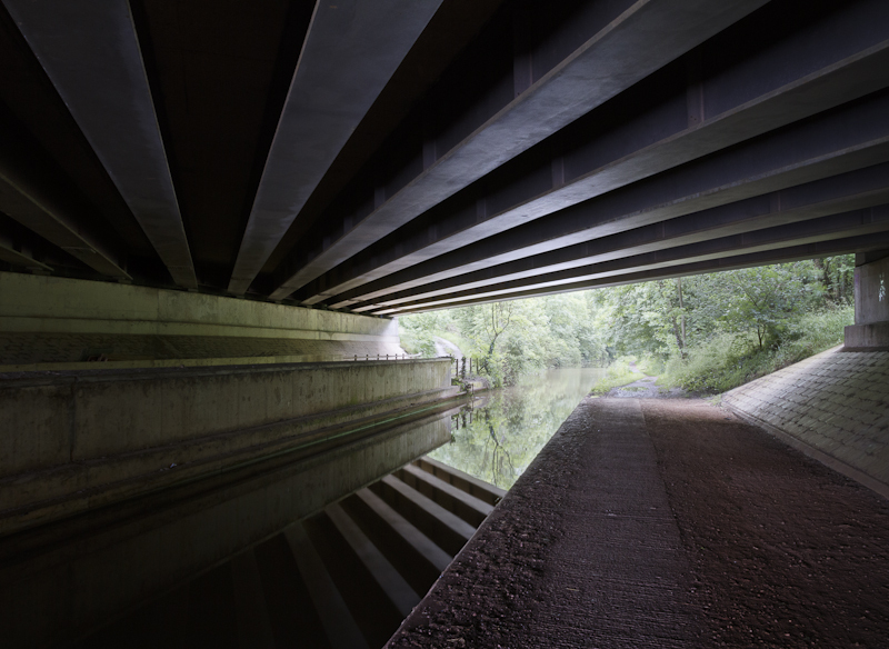 Under the M5 - Worcester Birmingham Canal
