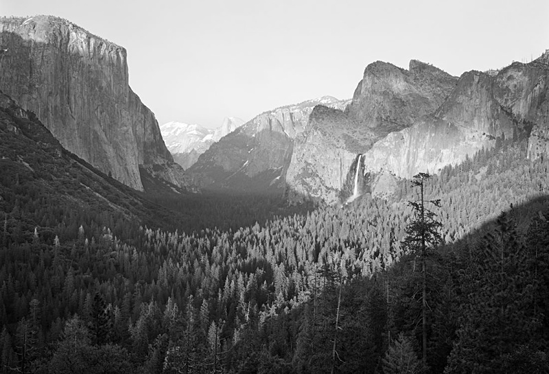 1717 - Yosemite Valley Sunset - USA - 2008 - Yosemite & the West Coast