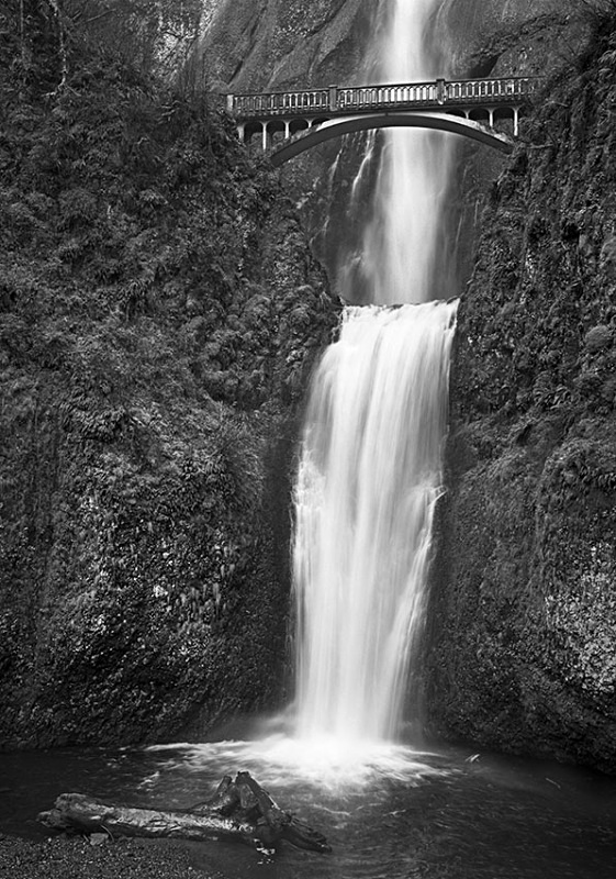 1769 - Multnomah Falls 1 - USA - 2008 - Yosemite & the West Coast