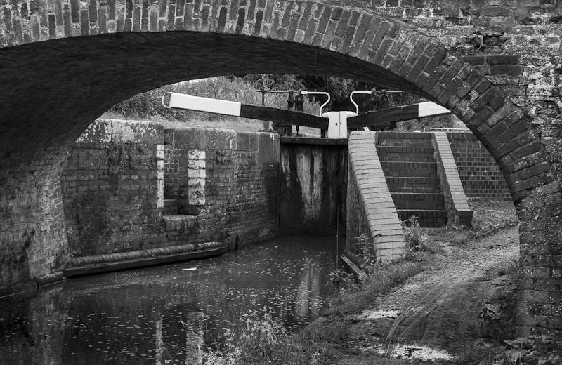 Bridge and Lock - Worcester Birmingham Canal