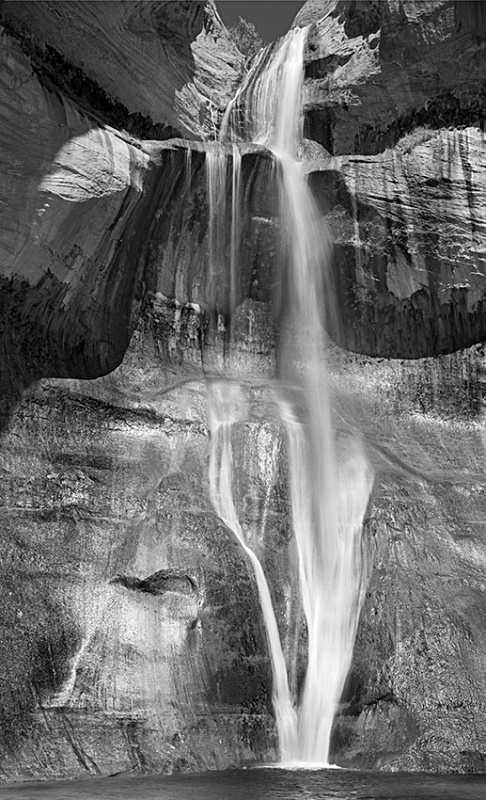 2039 - Lower Calf Creek Falls - USA - 2009 - California, Nevada & Utah NPs