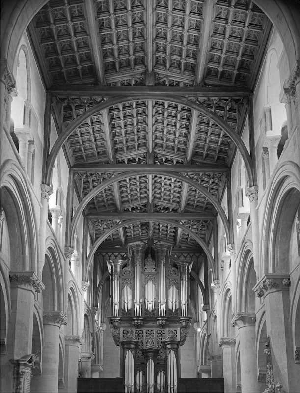 2564 - Nave Ceiling and Organ - Christ Church Cathedral - Cathedrals
