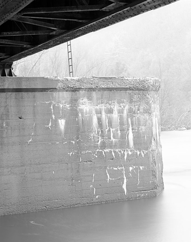 1331 - Rain - Lehigh Railway Bridge - USA - 2006 - Pennsylvania