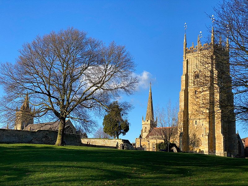 Evesham Tower and Churches - Whilst Out and About ...