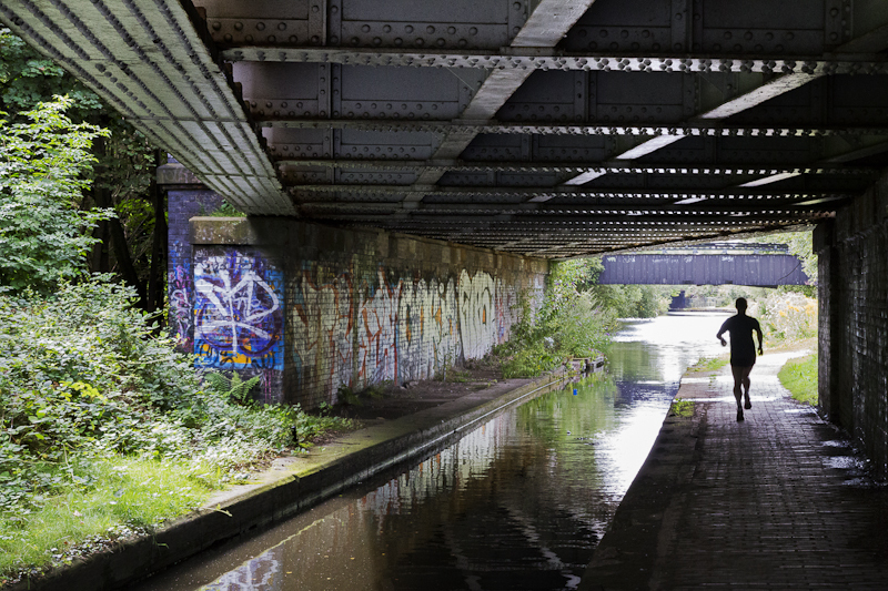 Jogger - Worcester Birmingham Canal