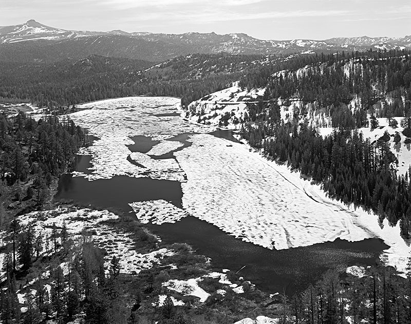 2125 - Melting Red Lake - USA - 2009 - California, Nevada & Utah NPs