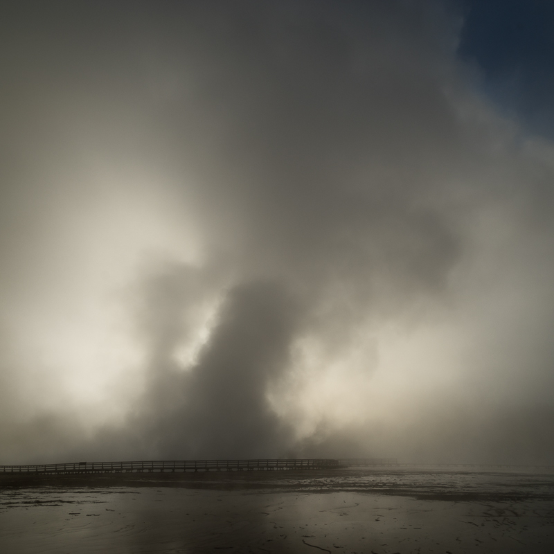 Steaming Yellowstone Sunrise - #3 - USA - 2016 - Wyoming and Washington
