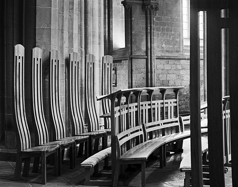 1426 - Wells Cathedral - High Chairs 2 - Cathedrals