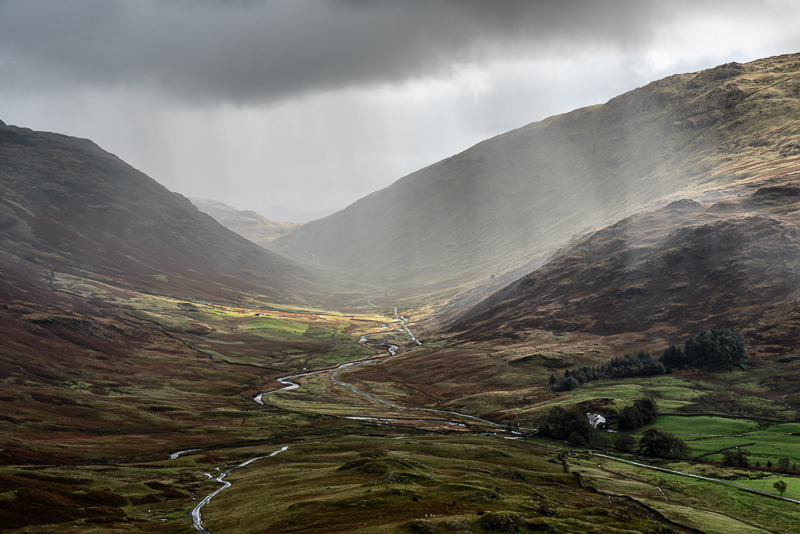 Cockley Bridge Shower - Lake District - October 2019