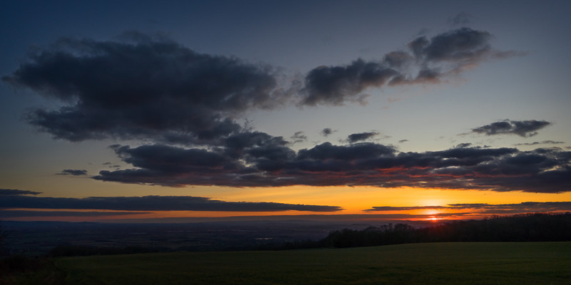 Day 10 - Setting Sun - On Bredon Hill - 2016