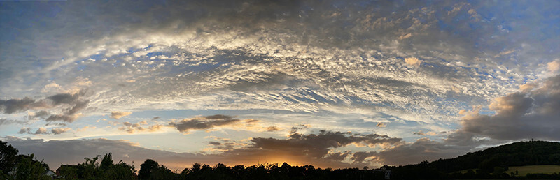 Home Sky Sunset 2 - Whilst Out and About ...