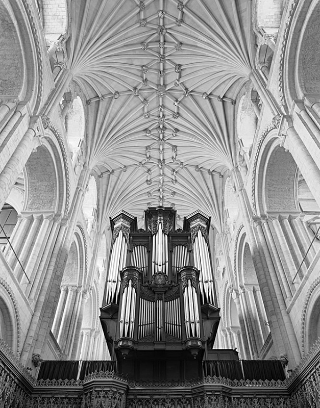1916 - Norwich Cathedral - Organ - Cathedrals
