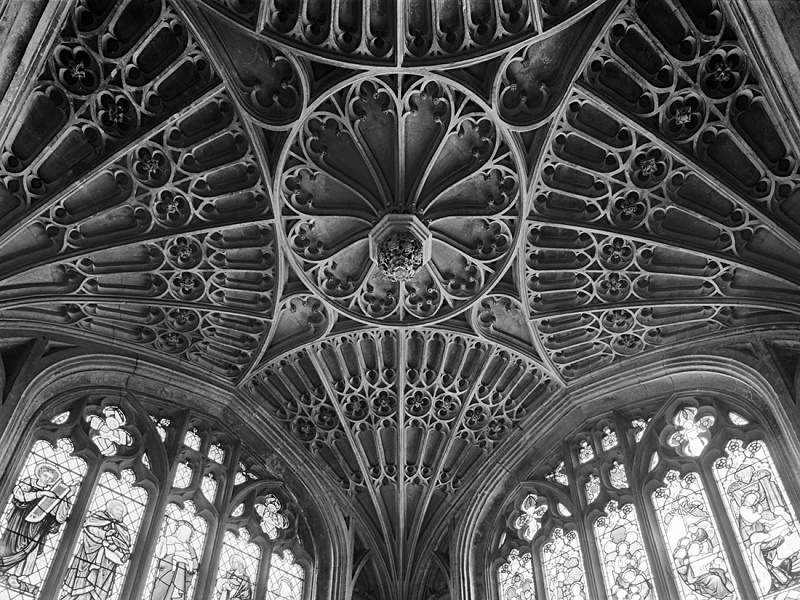 1569 - Fan Vaulting - Churches, Chapels, Abbeys, and Priories