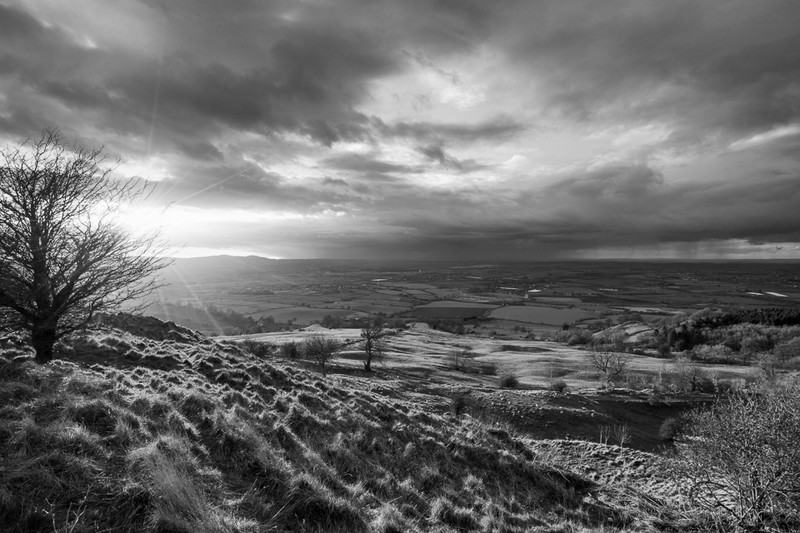 Day 17 - Rain Over The Malverns - On Bredon Hill - 2016