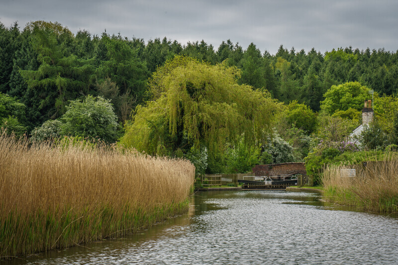 Ladywood Bottom Lock 4 - Droitwich & Worcester Canals & River Severn