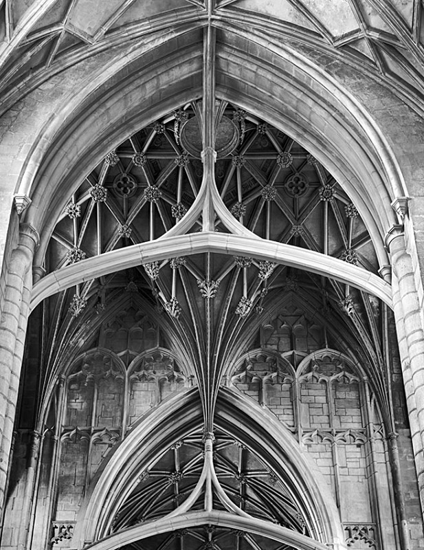 1061 - Gloucester Cathedral - Quire Roof - Cathedrals
