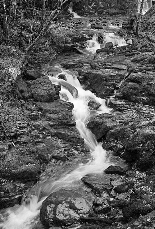 1993 - Falls at Pont Llam yr Ewig - Images from Wales