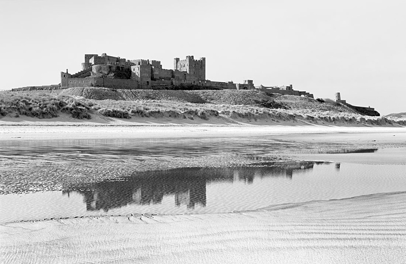 2010 - Bamburgh Castle Reflection - Images from England