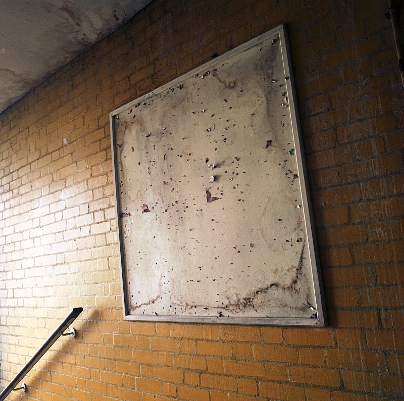 Stair Noticeboard - My Old School