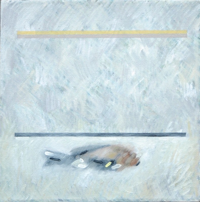 Chaffinch Opressed 330mm x 330mm - Bird Paintings