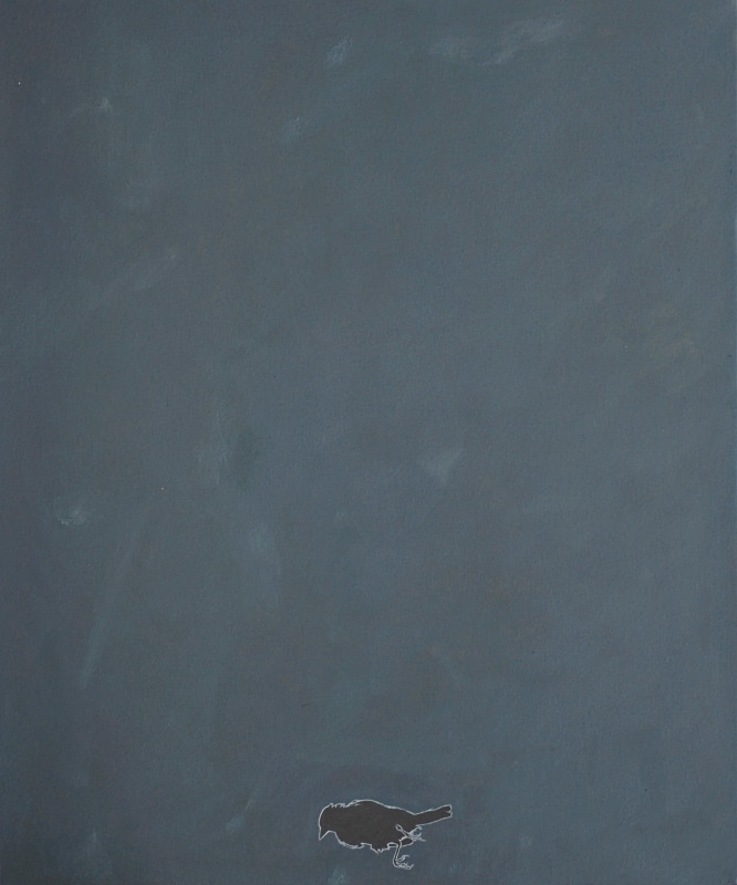 Sparrow 2 30inx 36in - Bird Paintings