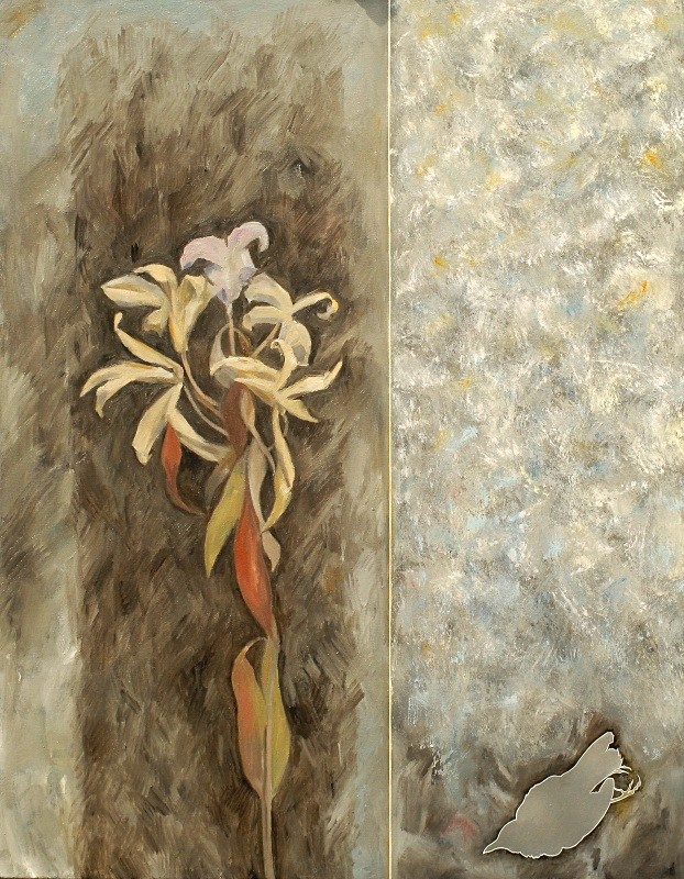 Decadent 710mm x 915mm Oil - Bird Paintings