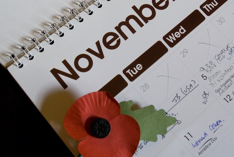 Tuesday 11th Nov 2008 - Five days a week