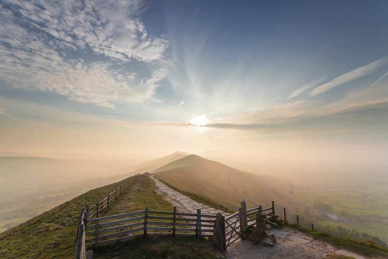 The Great Ridge sunrise. - Awarded and Published