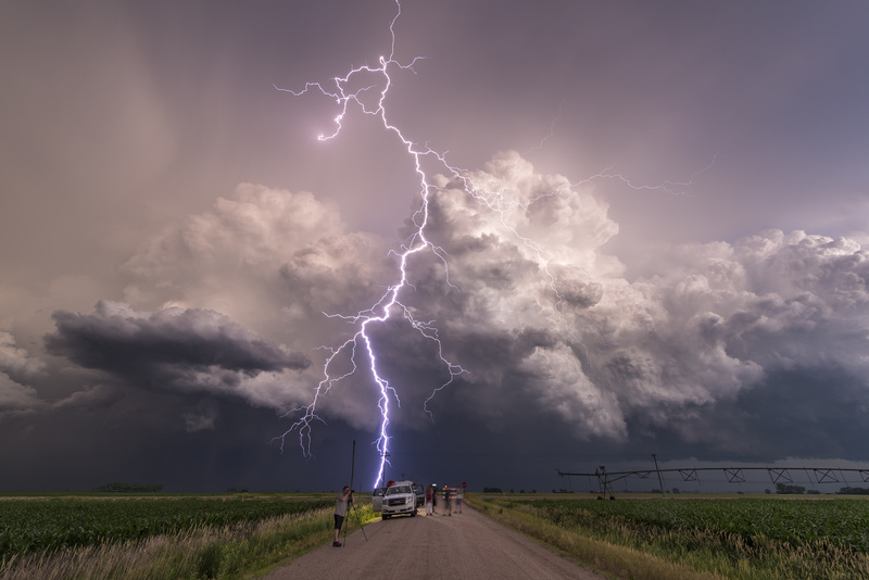 Thunderbolt in Nebraska - Weather photography