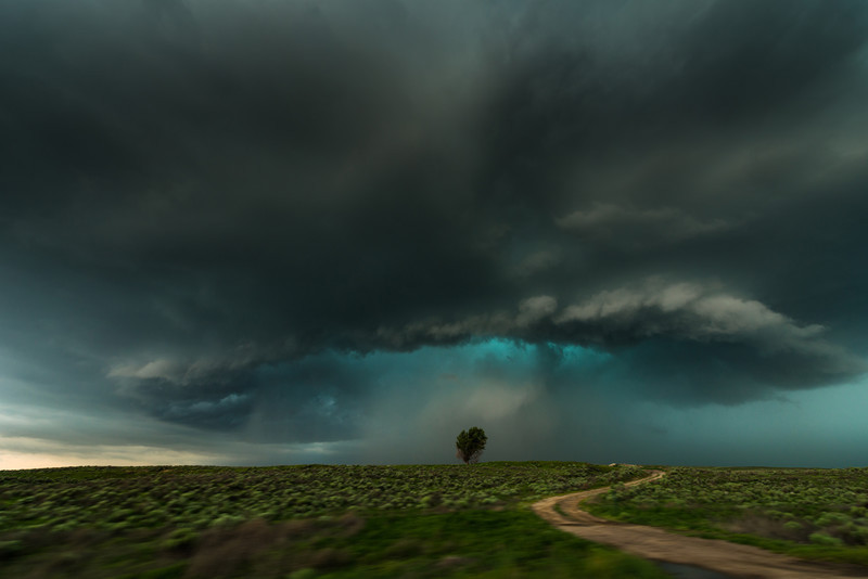 Lamar storm. Colorado. - Weather photography