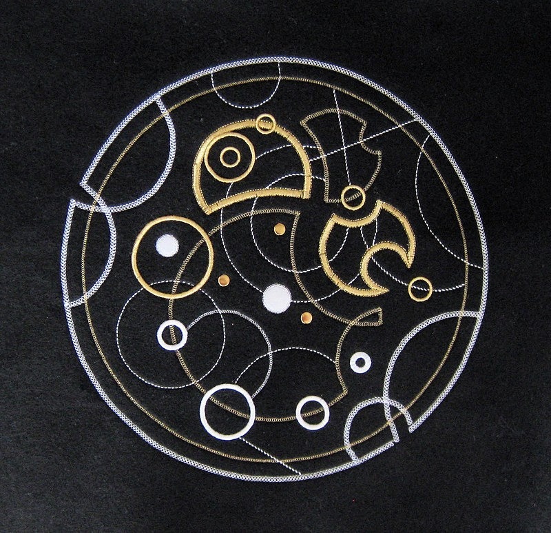 Everything Has Its Time - Gallifreyan Alphabet