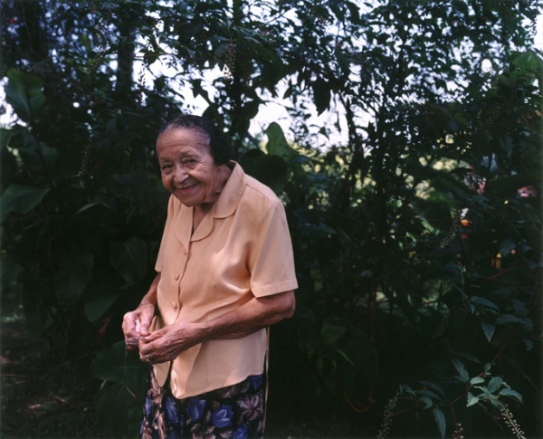 Margaret in Sunday Clothes, Mississippi, 2005 - The True Gospel Preached Here
