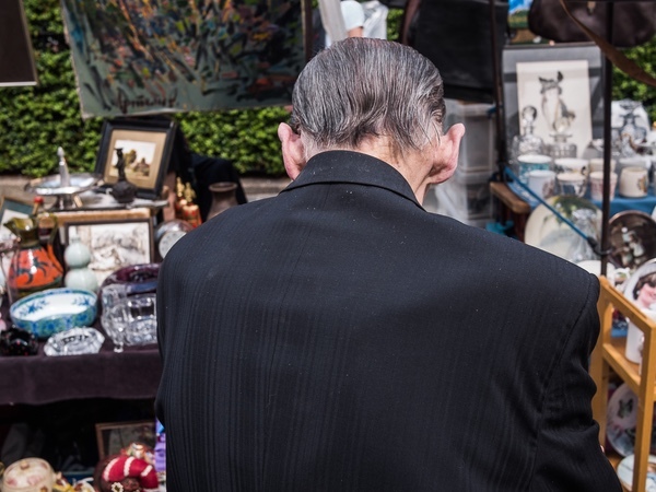 The Man at Portobello Market London 2016 - Hear Victoria Here