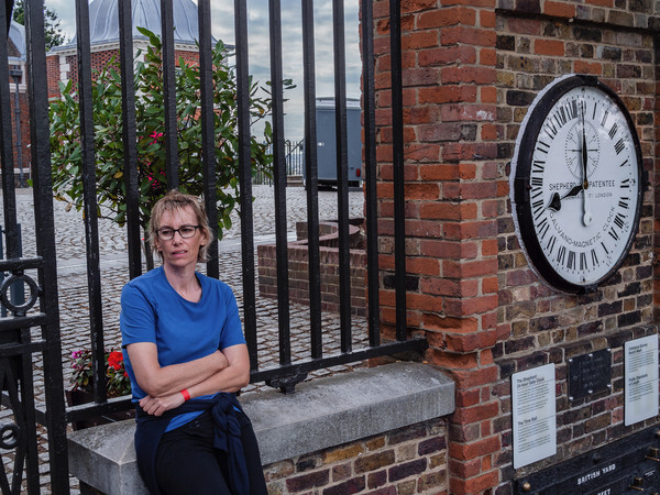 Woman at Greenwich Observatory 2018 - Hear Victoria Here