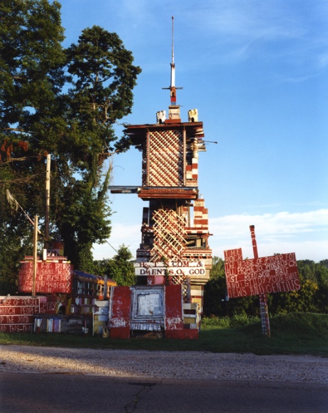 The Reverend 's Tower, Mississippi, 2006 - The True Gospel Preached Here
