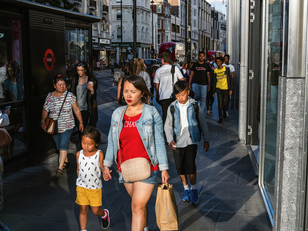 Asian Family Oxford Street 2018 - Hear Victoria Here