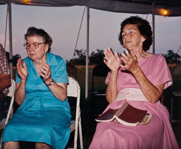Two Women at Revival, Missouri, 1999 - Missouri Portraits