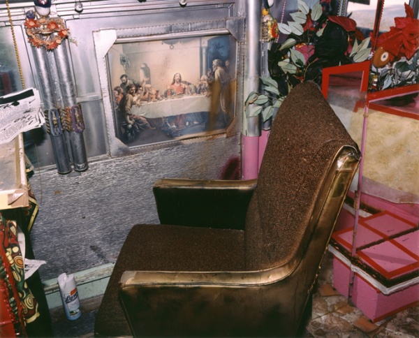 The Reverend's Golden Chair, Mississippi, 2002 - The True Gospel Preached Here