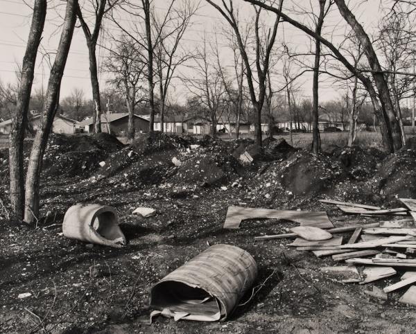 The Woods Behind the Houses, Missouri, #4, 1992 - Landscapes
