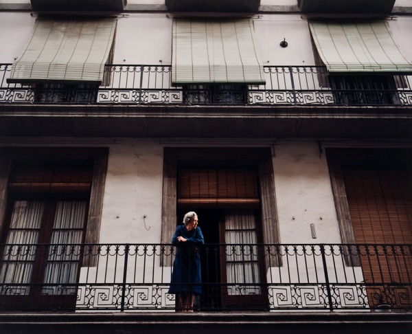 Woman on Balcony, Barcelona, 1998 - Britain and Spain