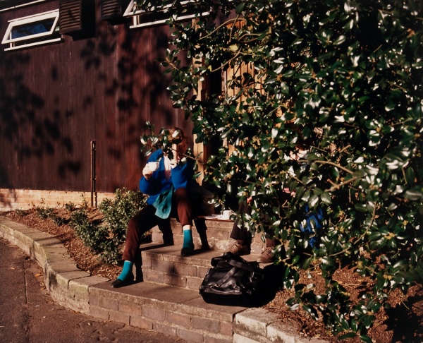 Tea in Holland Park, London, 1997 - Britain and Spain