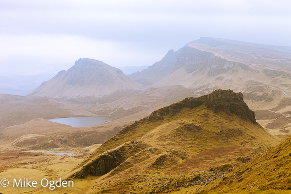 The Quiraing in the Morning Cloud - Skye