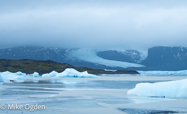 Fjarlsarlon glacier and ice bergs 1 - Iceland
